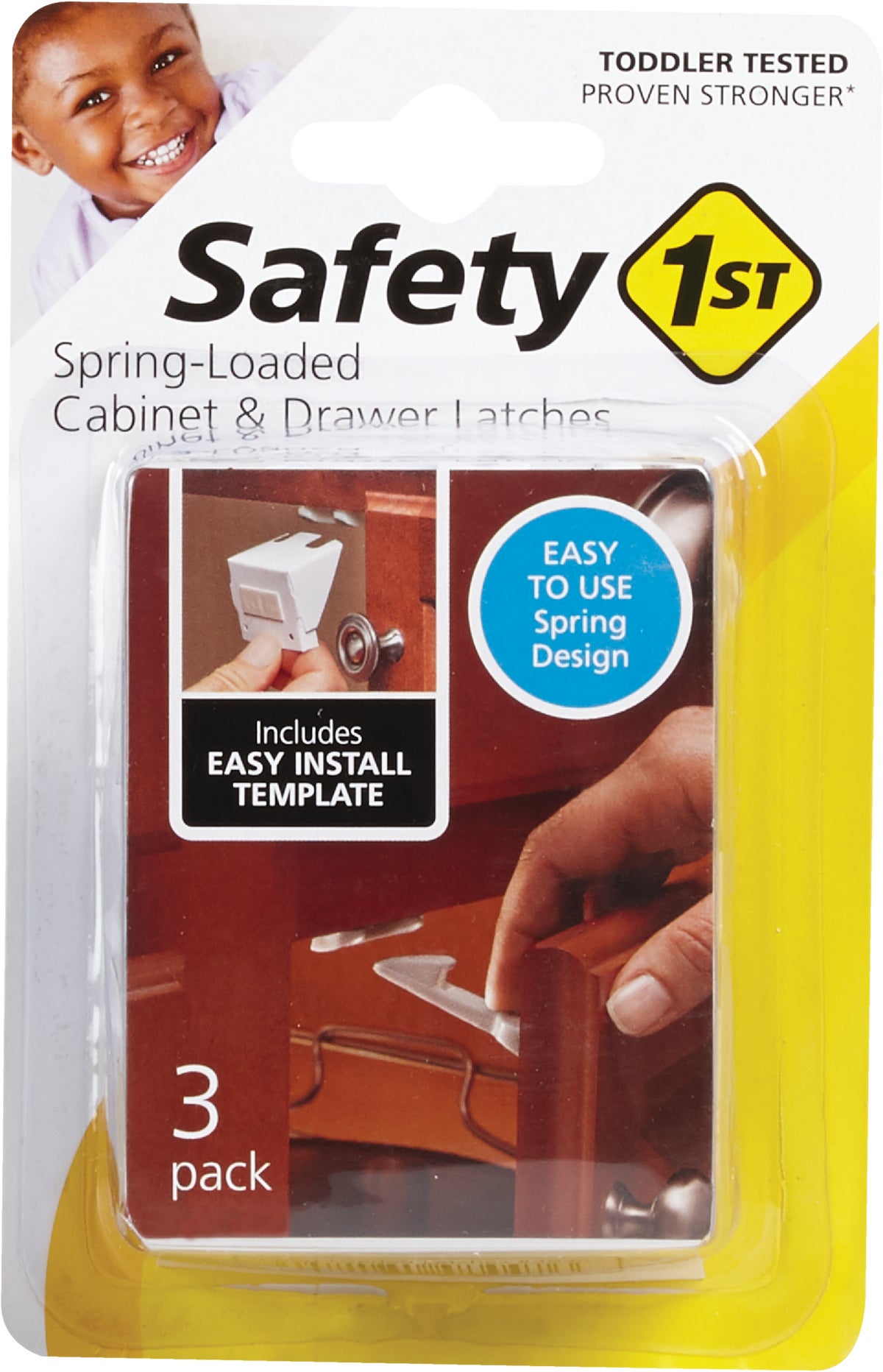 Safety 1st Spring Loaded Safety Latch White