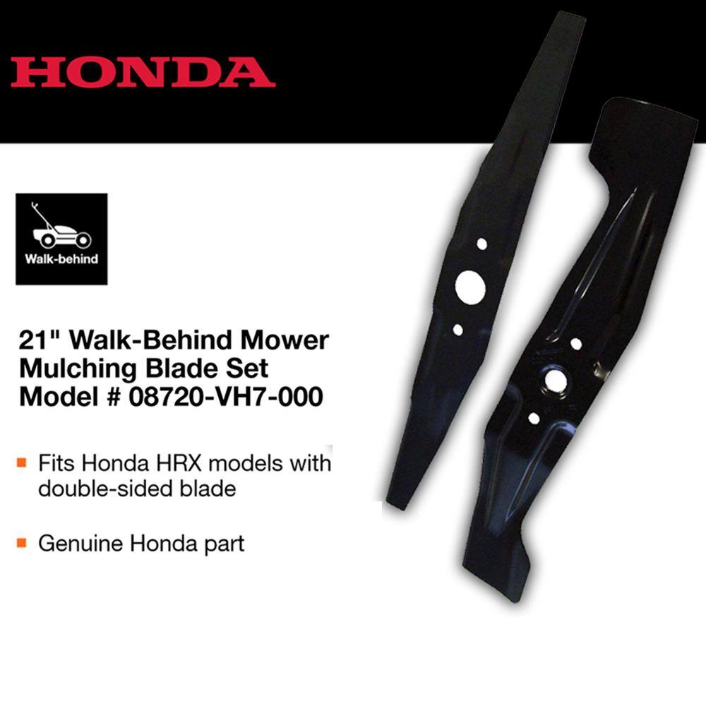 Honda 21 in. Replacement Part Mulching Blade Set 08720-VH7-000