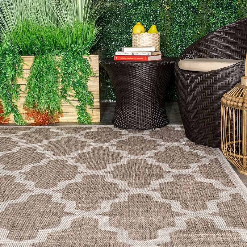 nuLOOM Gina Moroccan Trellis Indoor Outdoor Rug