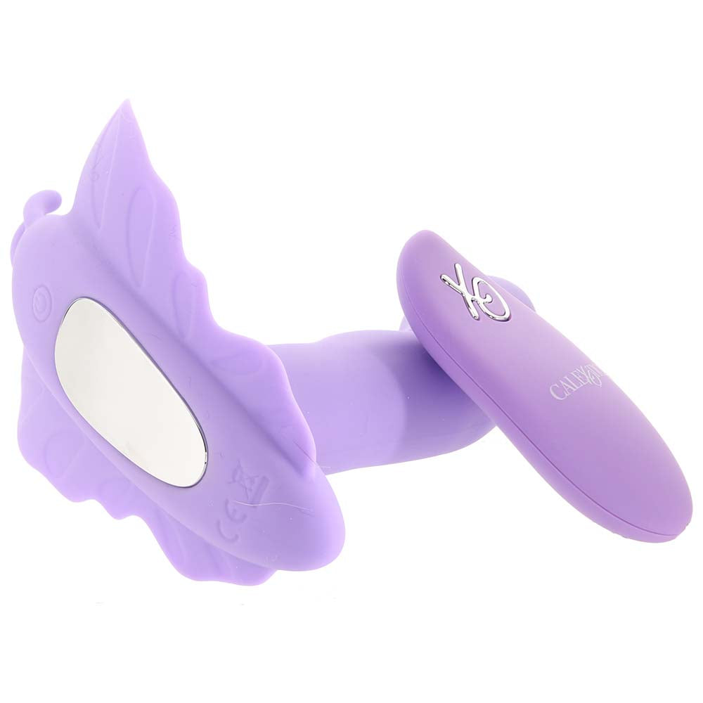 Venus Butterfly Remote Rocking Penis Vibe in Purple