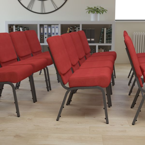 Flash Furniture HERCULES Series Big and Tall Stacking Church Chair