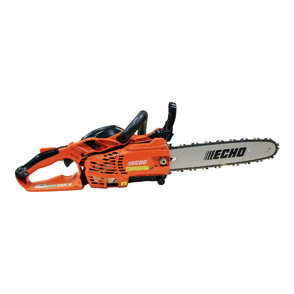 ECHO 14 in. 25.0 cc Gas 2-Stroke X Series Rear Handle Chainsaw with Low Vibration SpeedCut Nano 80TXL Cutting System CS-2511PN-14