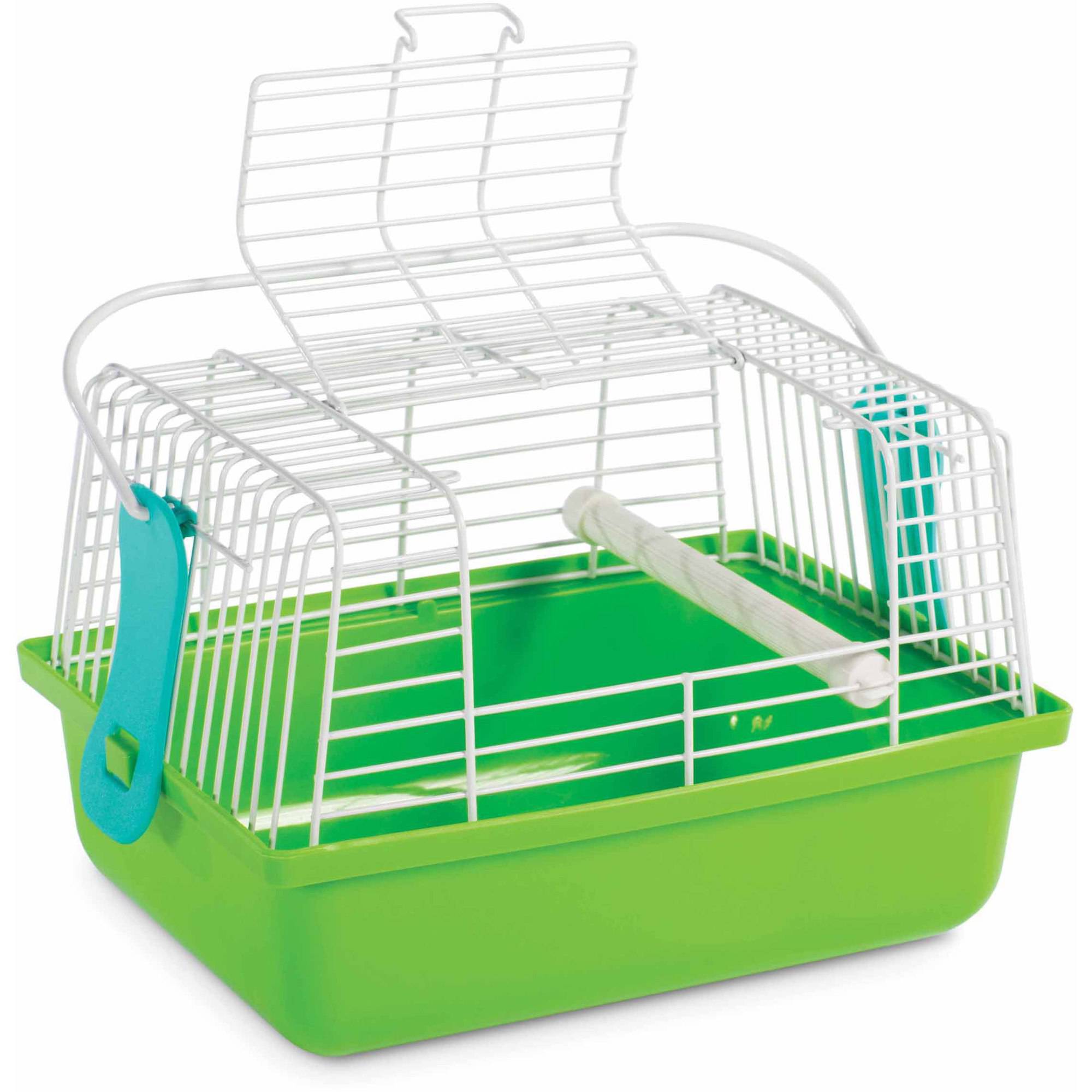 Prevue Pet Products Travel Cage for Birds and Small Animals， Pink