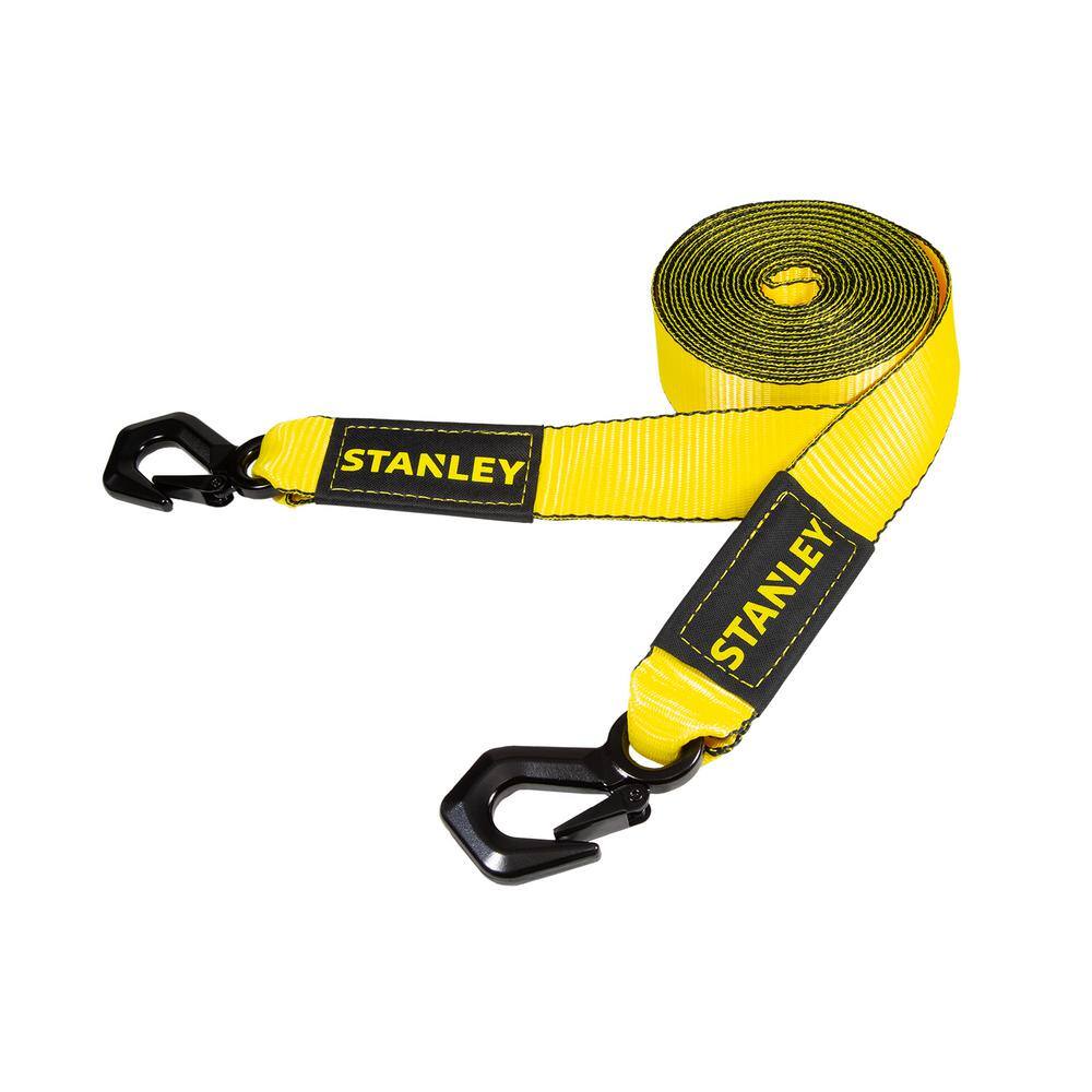 2 in. x 20 ft. Tow Strap with Tri-Hook and 9000 lbs. Break Strength S1051