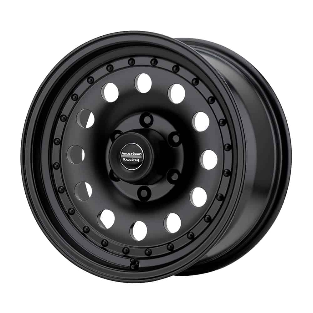 American Racing AR62 OUTLAW II AR62 15X8 5X4.75 S-BLK -19MM