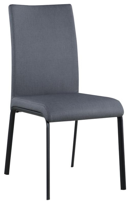 Contemporary Curved Back Side Chair    Set Of 4  Ash   Transitional   Dining Chairs   by GwG Outlet  Houzz