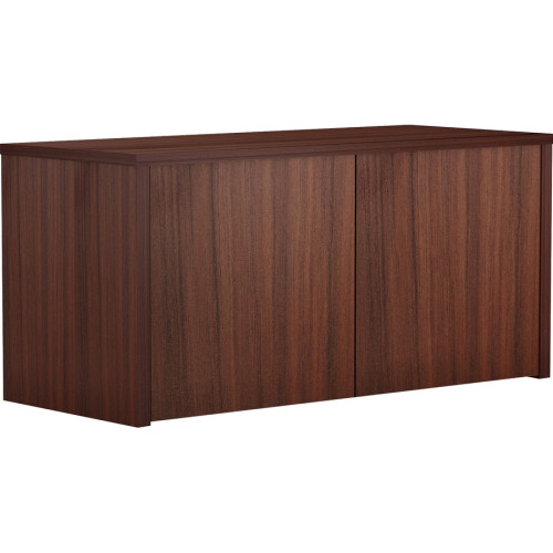 Lorell Essentials Espresso Wall Hutch Wood Door (18242)