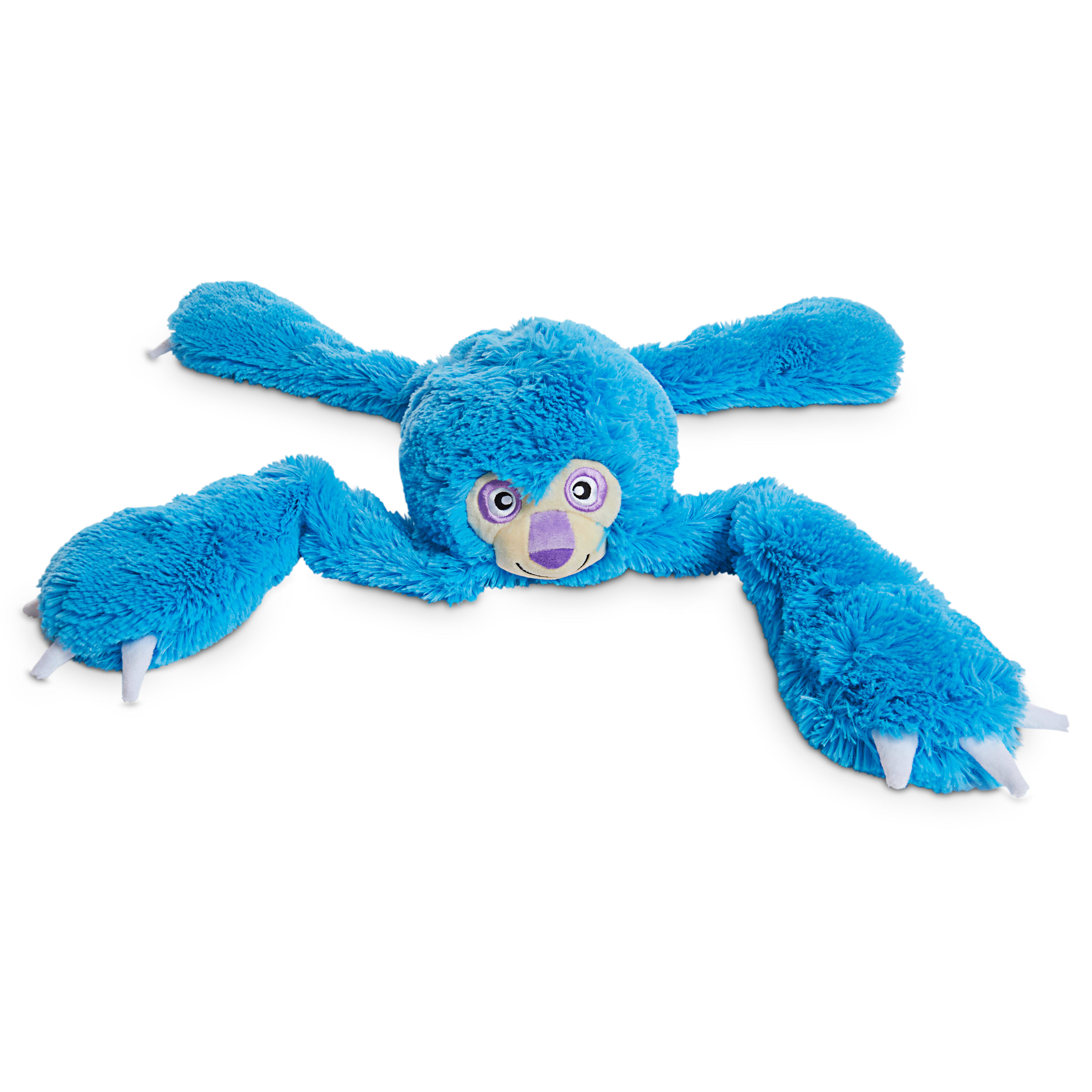 Leaps  Bounds Super Sloth Plush Dog Toy with Long Limbs， XX-Large