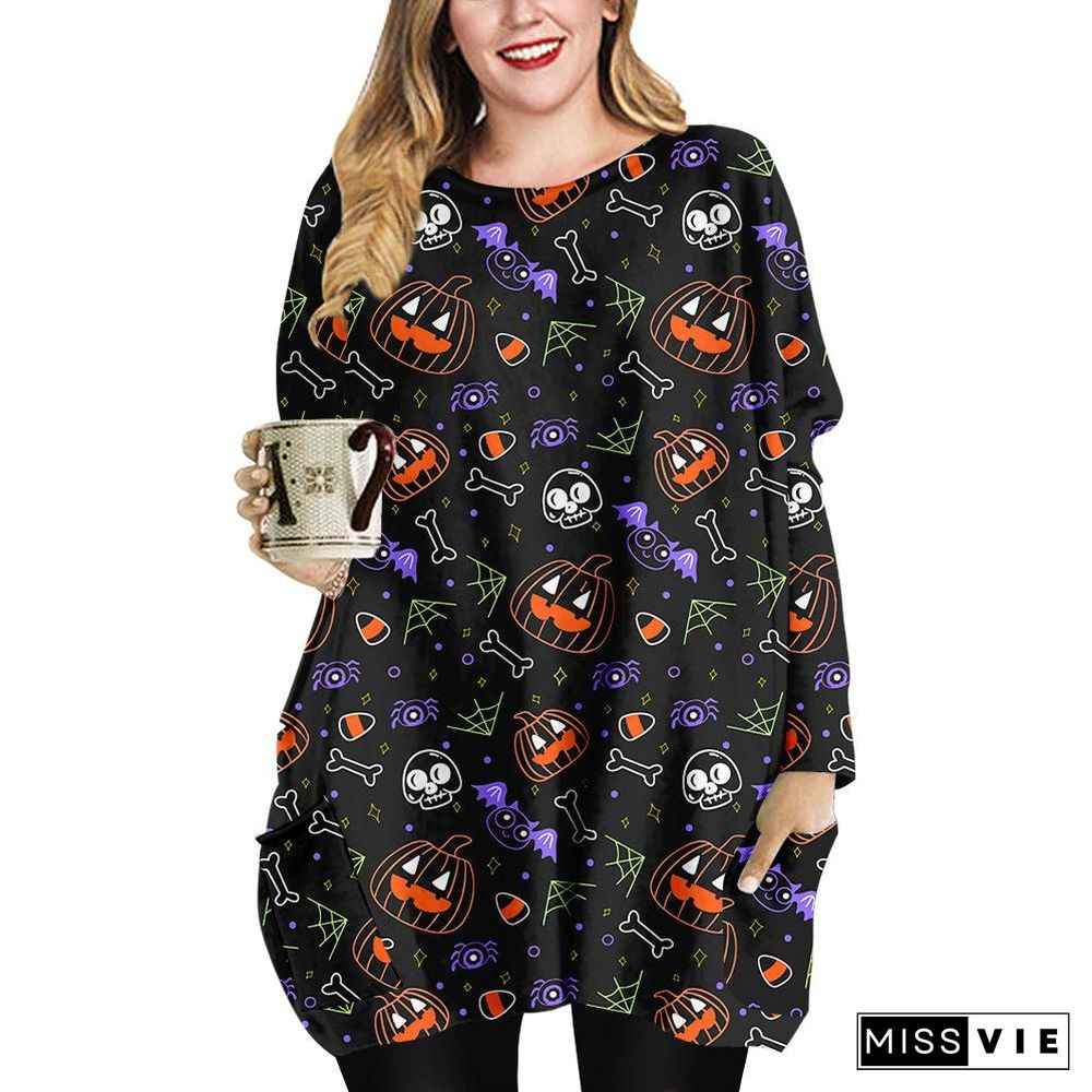 Halloween Series Printed Dress