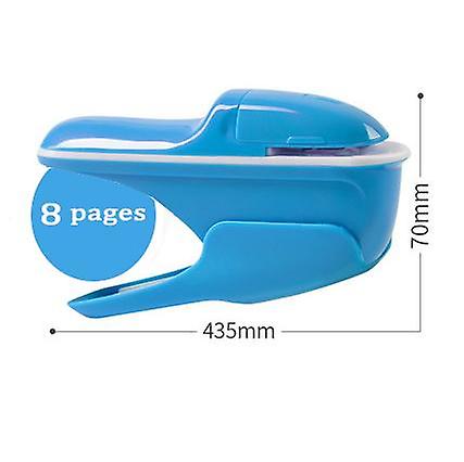 Non-staple Stapler Stapling Machine Mini Cute Book Stapleless Stapler Paper