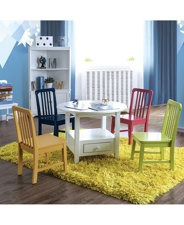 Furniture of America Rowley I 5-Piece Youth Table Set