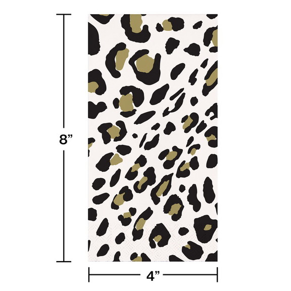 Creative Converting 355674 Leopard Dinner Napkins ...