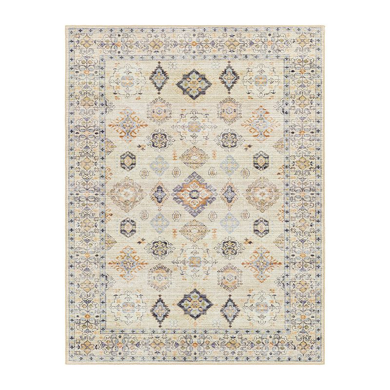 Decor 140 Aiko Traditional Washable Area Rug