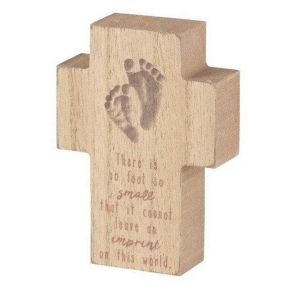 Dicksons TPLKC34 74 Tabletop Plaque Cross Baby No ...