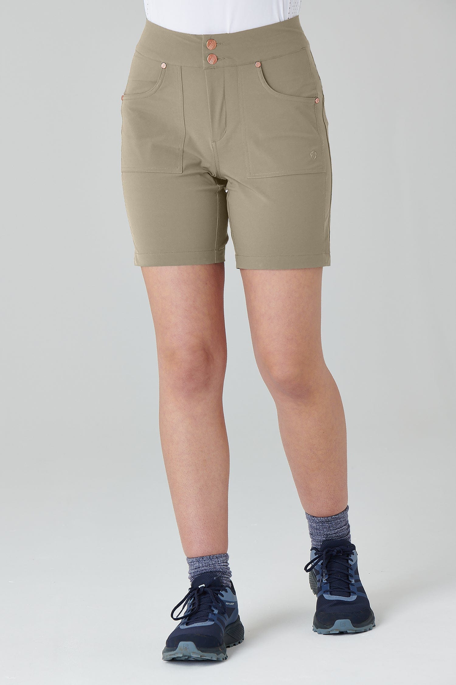 Mid Length Trek Shorts - Desert