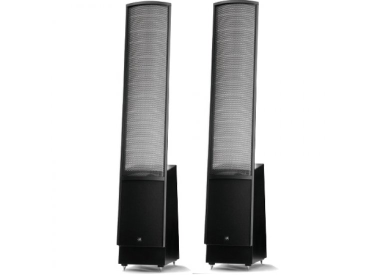 MartinLogan Black Floor Upright Stereo Speakers (Pair)