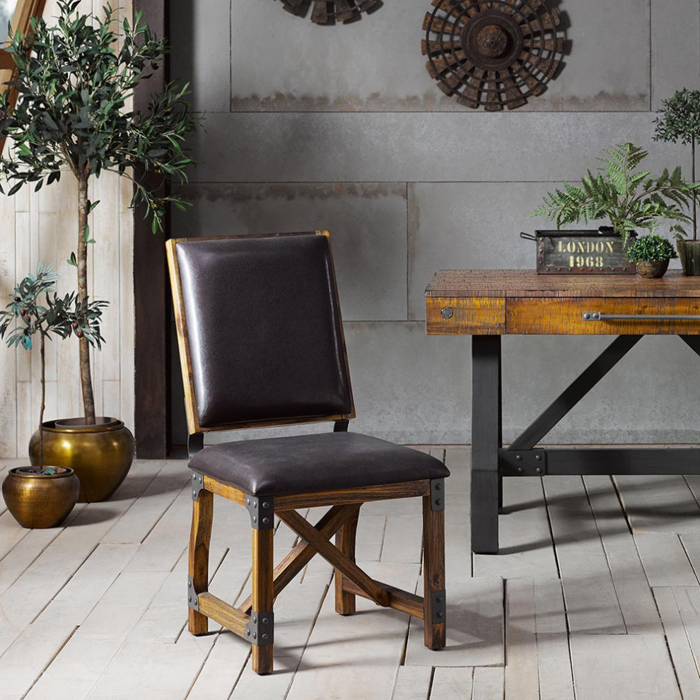 Lancaster Side Chair   Industrial   Dining Chairs   by BisonOffice  Houzz