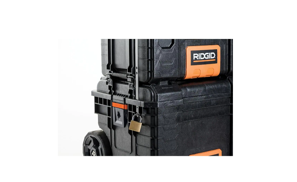 RIDGID 221734 22 in. Pro Gear Cart Tool Box in Black