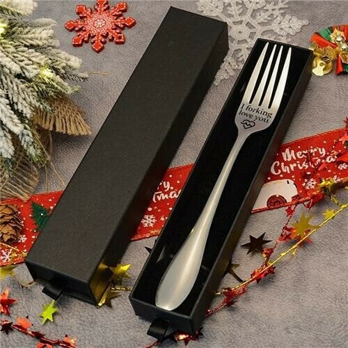 🔥 BIG SALE - 49% OFF🔥🔥 Engraved Fork (With Gift Box)