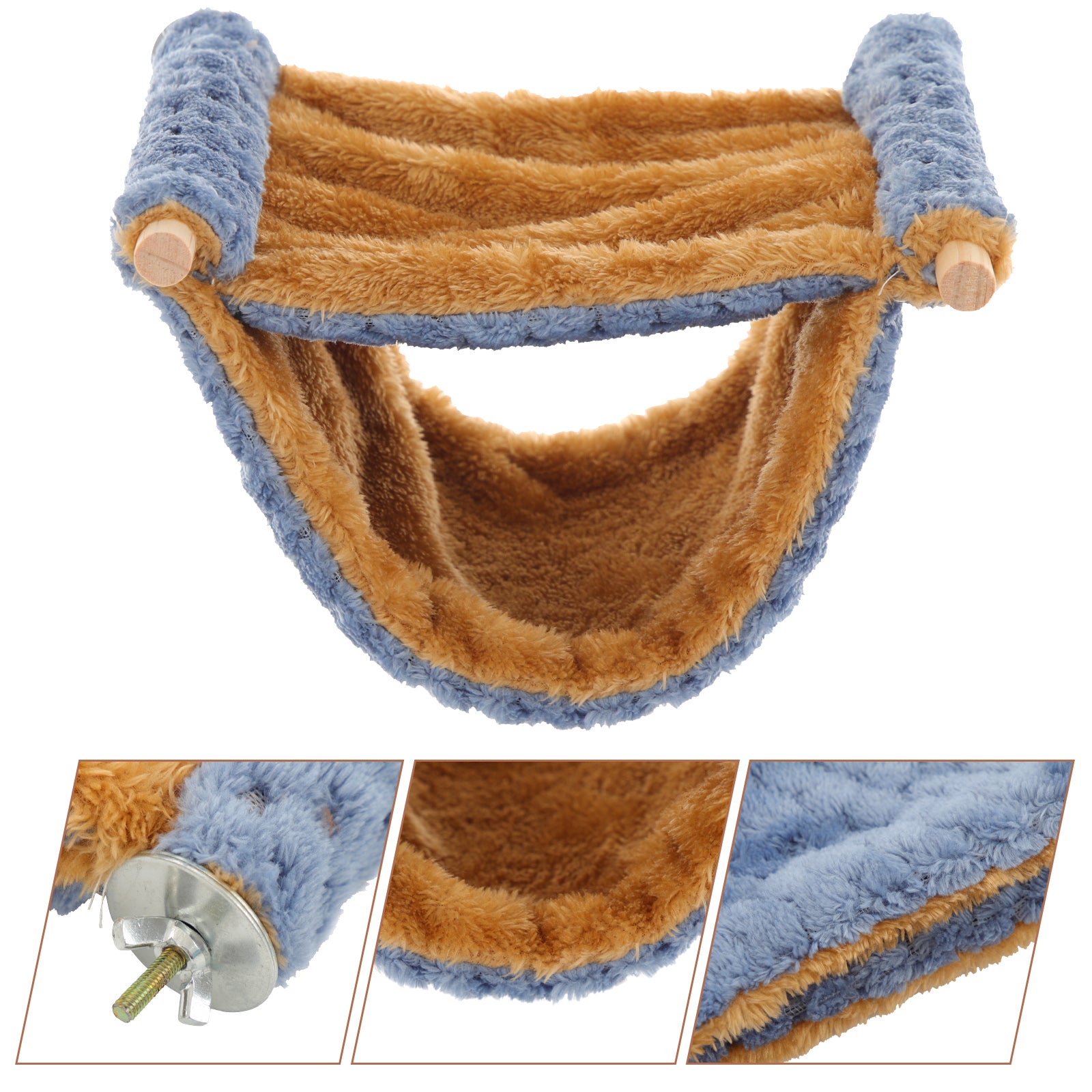 NUOLUX Decorative Guinea Pig Bed Comfortable Hamster Bed Hanging Chinchilla Hammock Hamster Accessory