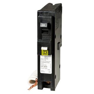 Square D Homeline 15 Amp Single-Pole Combination Arc Fault Circuit Breaker(HOM115CAFIC) HOM115CAFIC