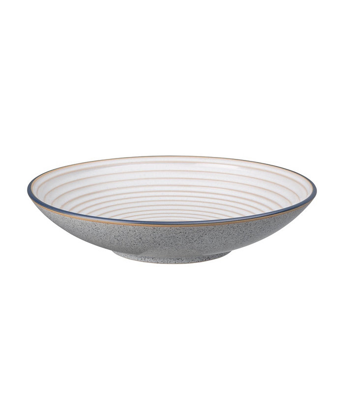 Denby Studio Craft Grey Large Ridged Bowl