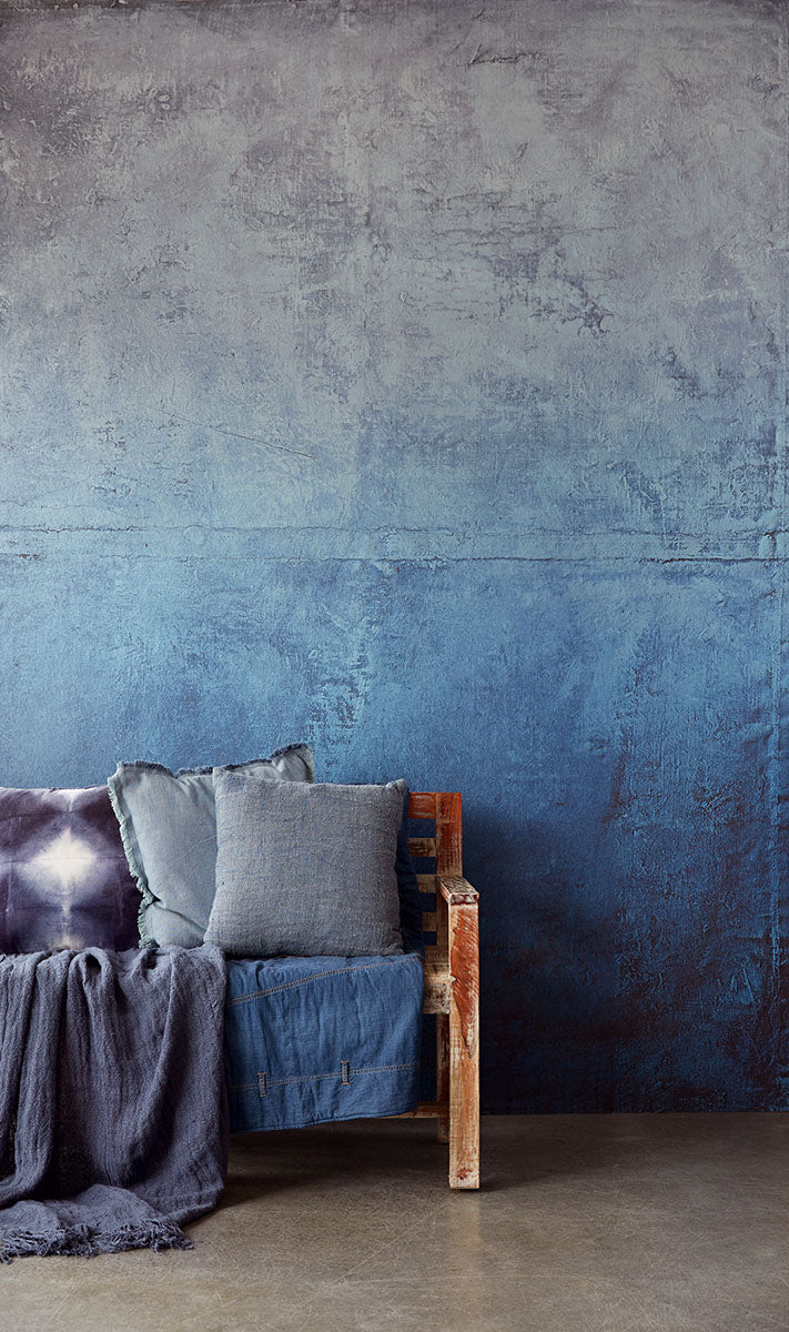 Canvas Denim Wall Mural from the Lino Collection