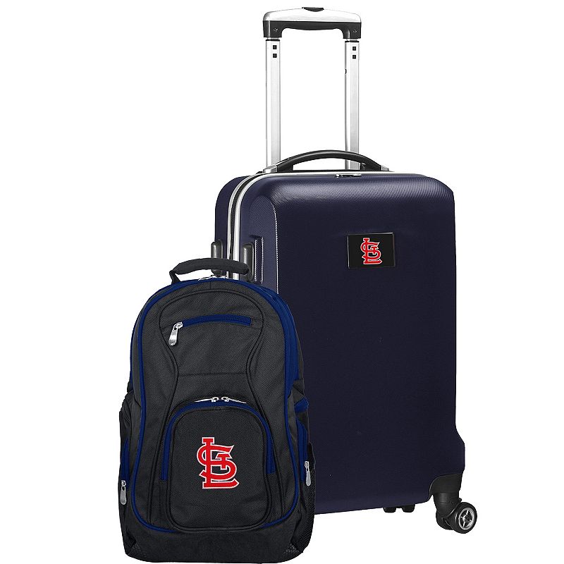 St. Louis Cardinals Deluxe 2-Piece Backpack and Carry-On Set