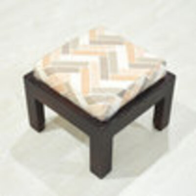 Handmade Mango Wood Light Walnut Color Rectangular Shaped   Transitional   Footstools And Ottomans   by Get My Rugs LLC  Houzz