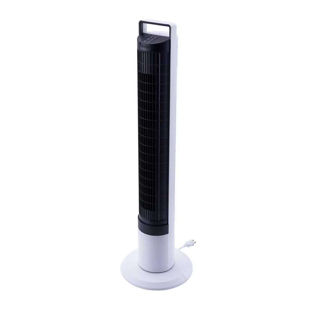 ASPEN Washable Tower Fan with Detachable Tower Body and Remote ASTF-A40-BLK