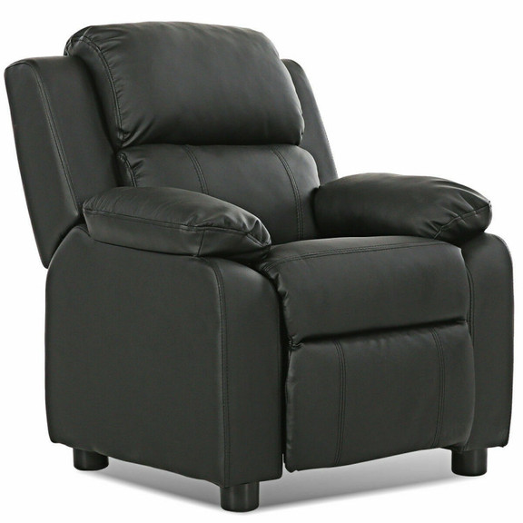 Costway 07528134 Kids Deluxe Headrest  Recliner So...