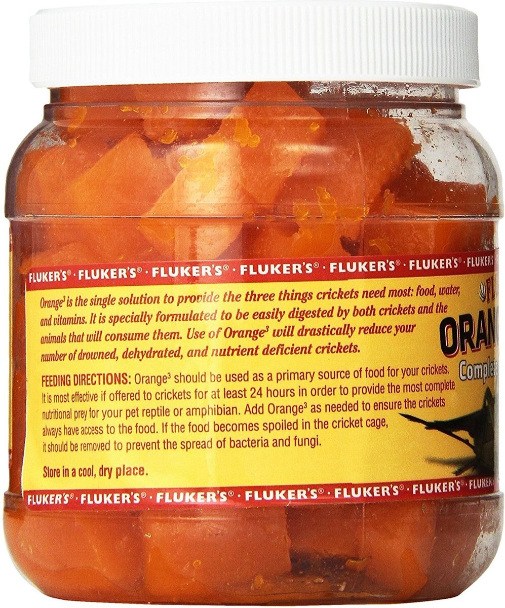 Fluker's Orange Cube Complete Cricket Diet Reptile Supplement