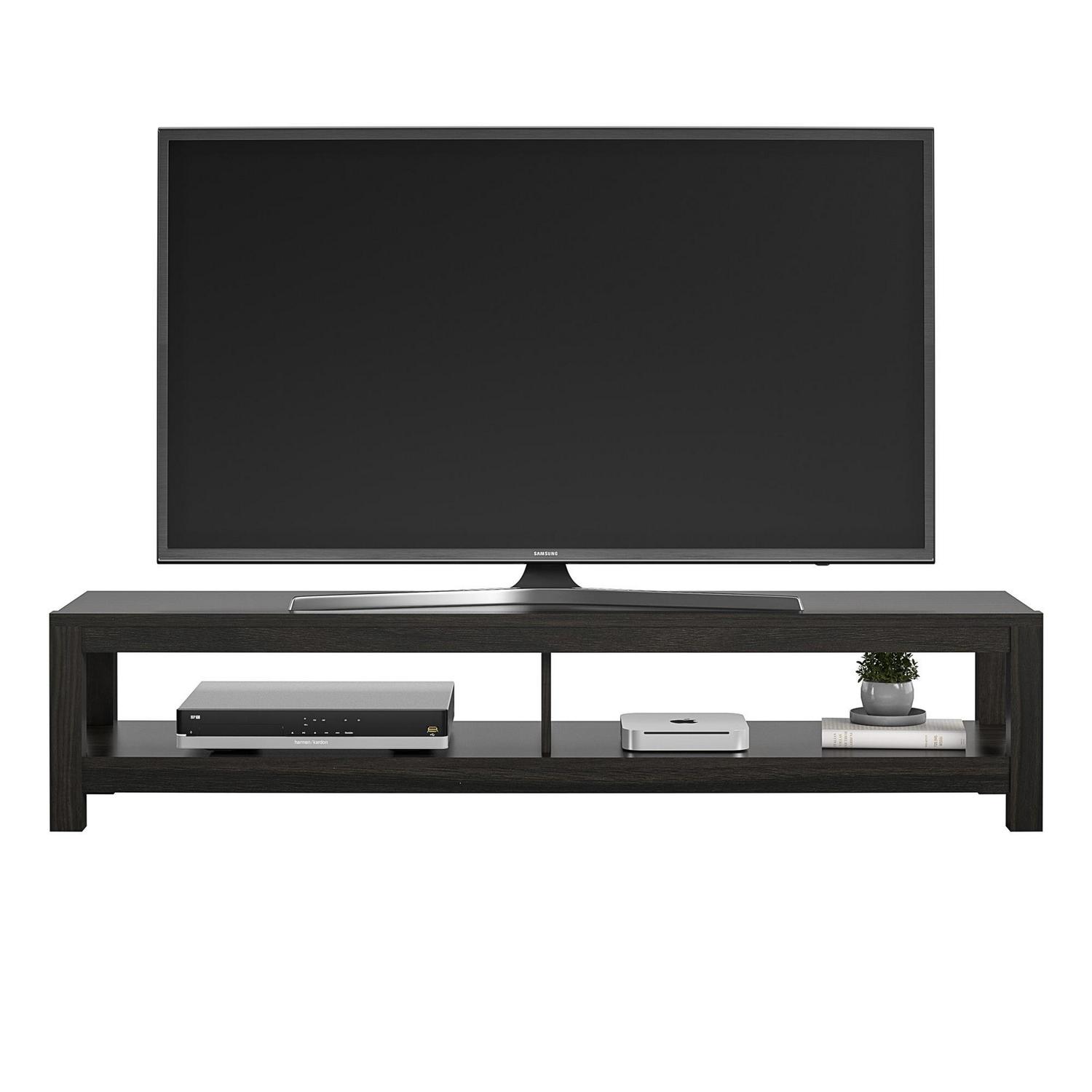 Mainstays Parsons TV Stand for TVs up to 65  Espresso  Crowdfused