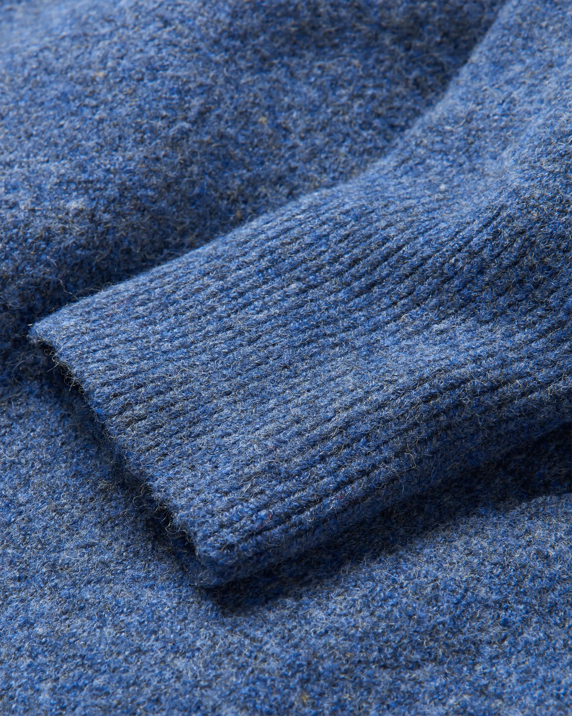 Vista Recycled Knitted Jumper - Dark Denim