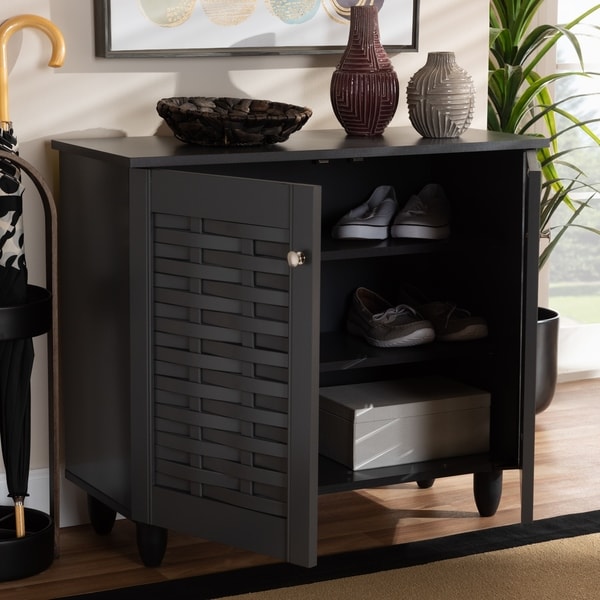 Contemporary Shoe Storage Cabinet - - 26396246