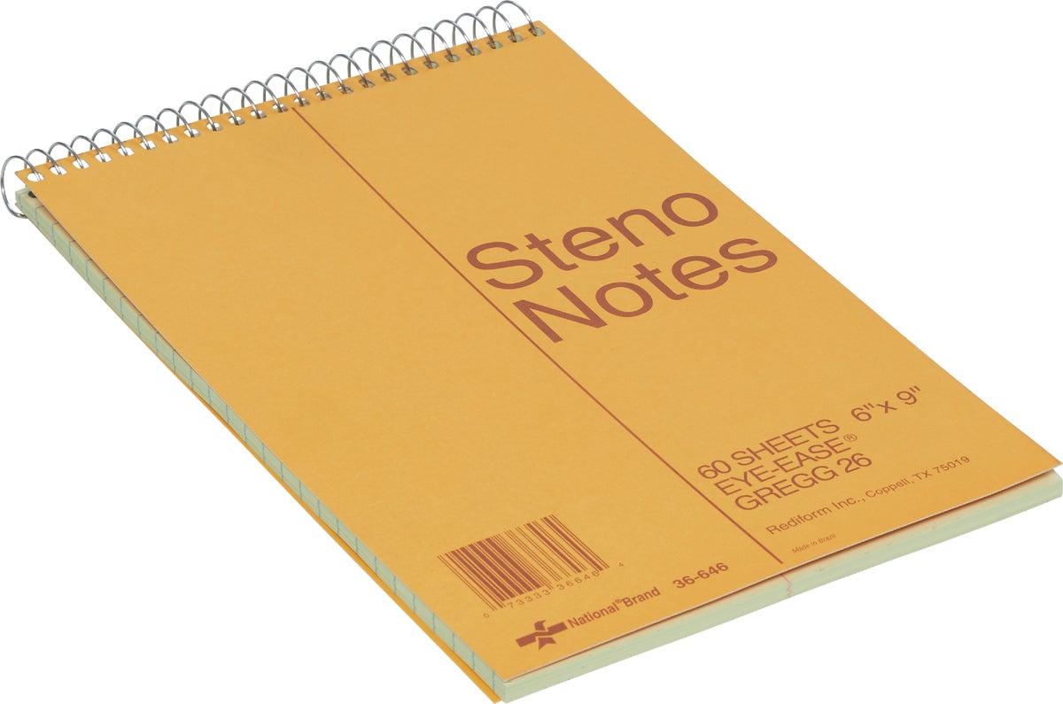 National Brand Steno Notebook