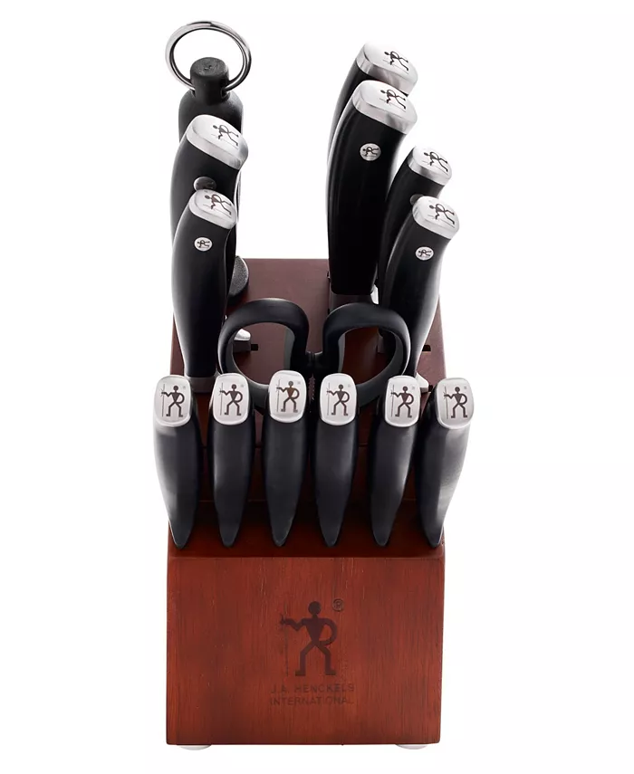 J.A. Henckels Forged Elite 15 Piece Knife Block Set