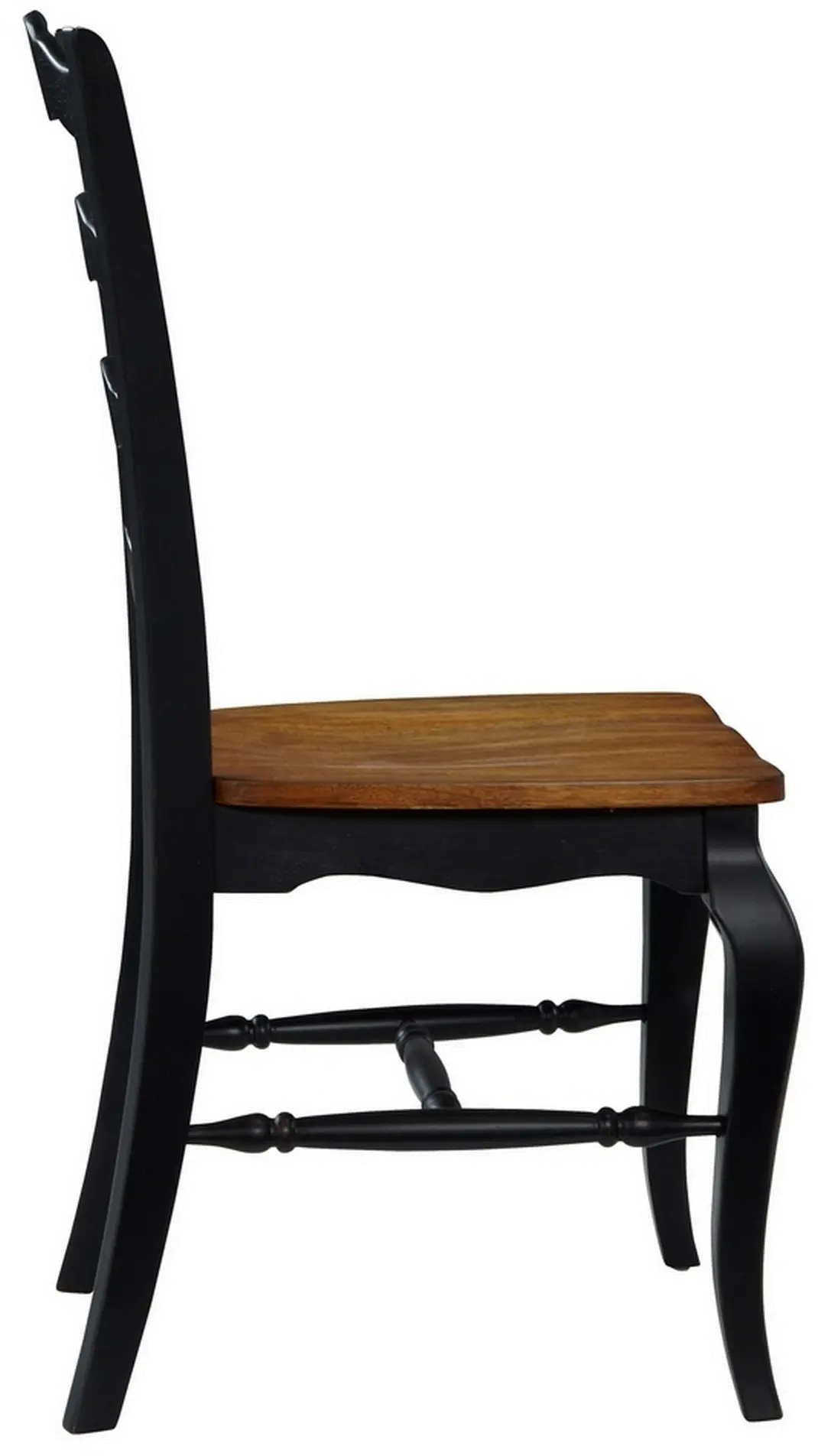 French Countryside Black Dining Room Chair (Set of 2)