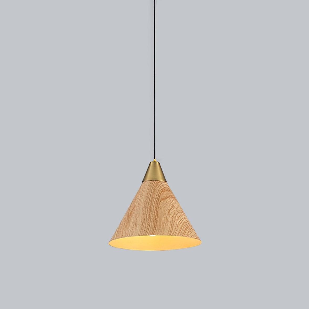 Wood Grain Pendant Lamp