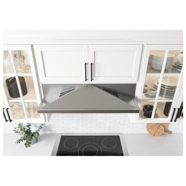 Zephyr Pyramid 210 - 400 CFM 30 Inch Wide Under Cabinet Range Hood