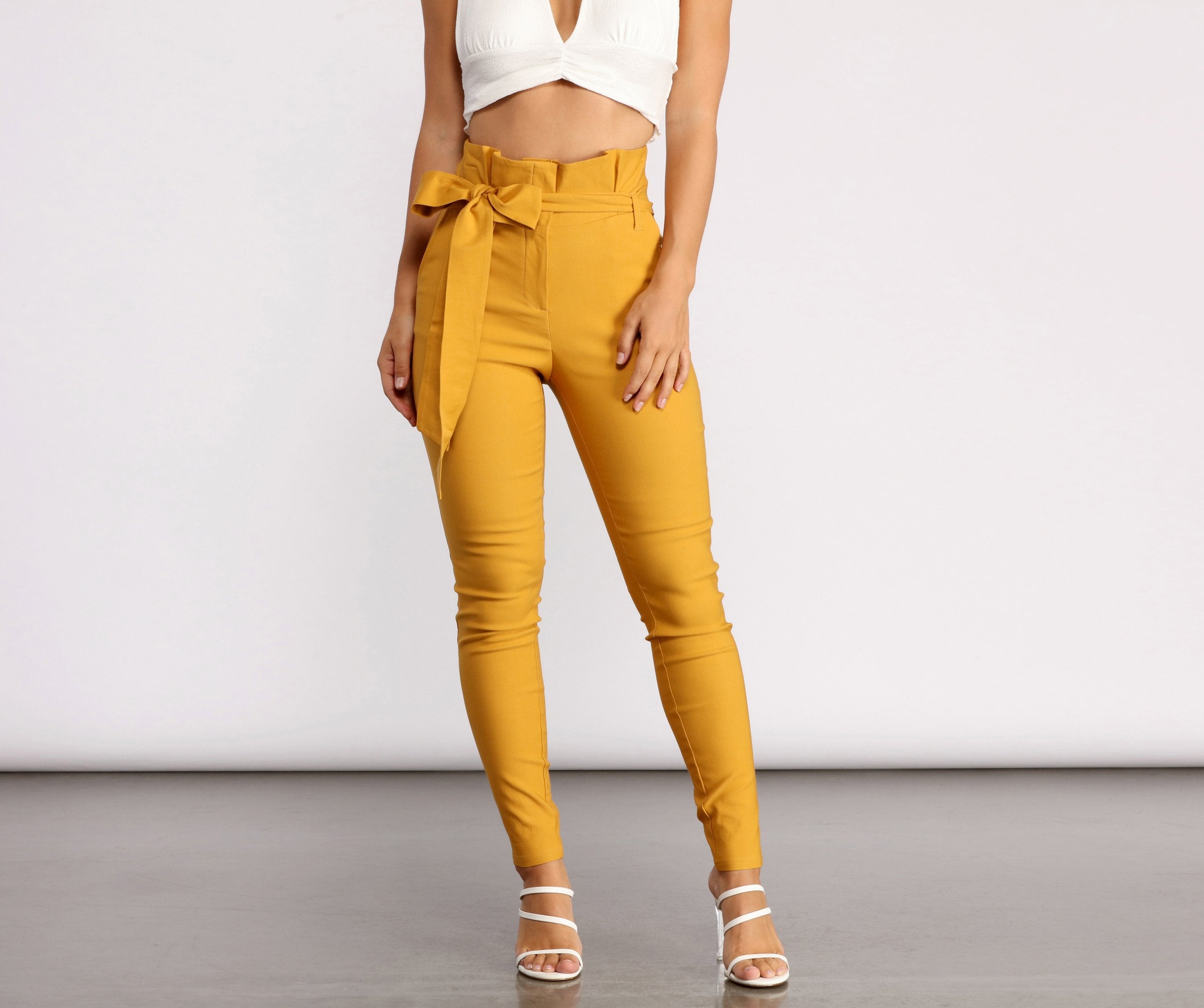 Effortless Style Tie Waist Pants