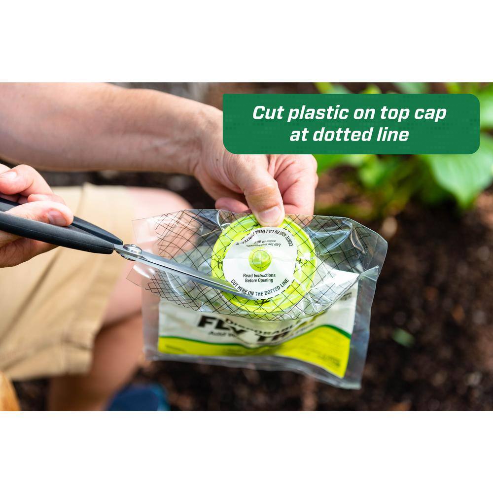 RESCUE Outdoor Disposable Fly Trap FTD-DB12