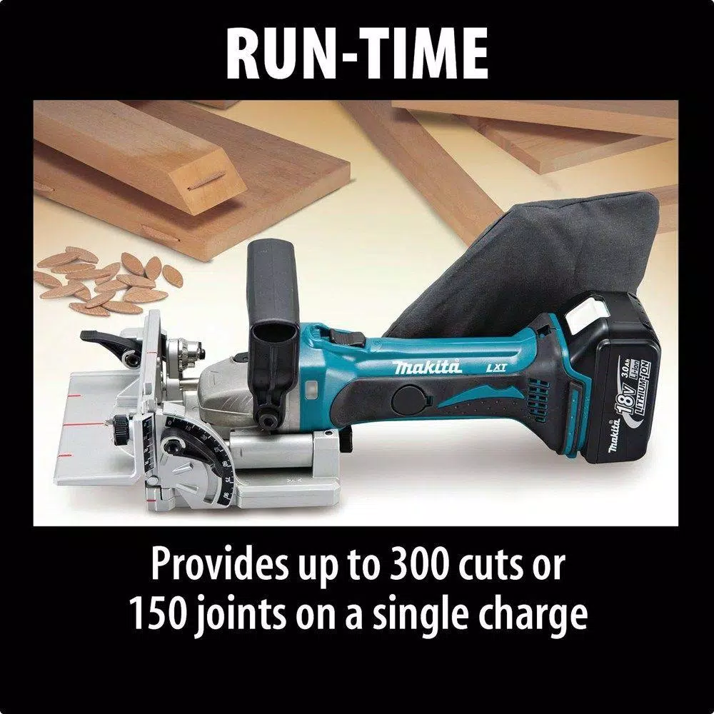 Makita 18-Volt LXT Lithium-Ion 0.75 in. Cordless Plate Joiner (Tool-Only) and#8211; XDC Depot