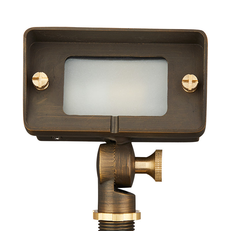 VOLT Gentle Splash Cast Brass 12V Flood Light and Wall Wash