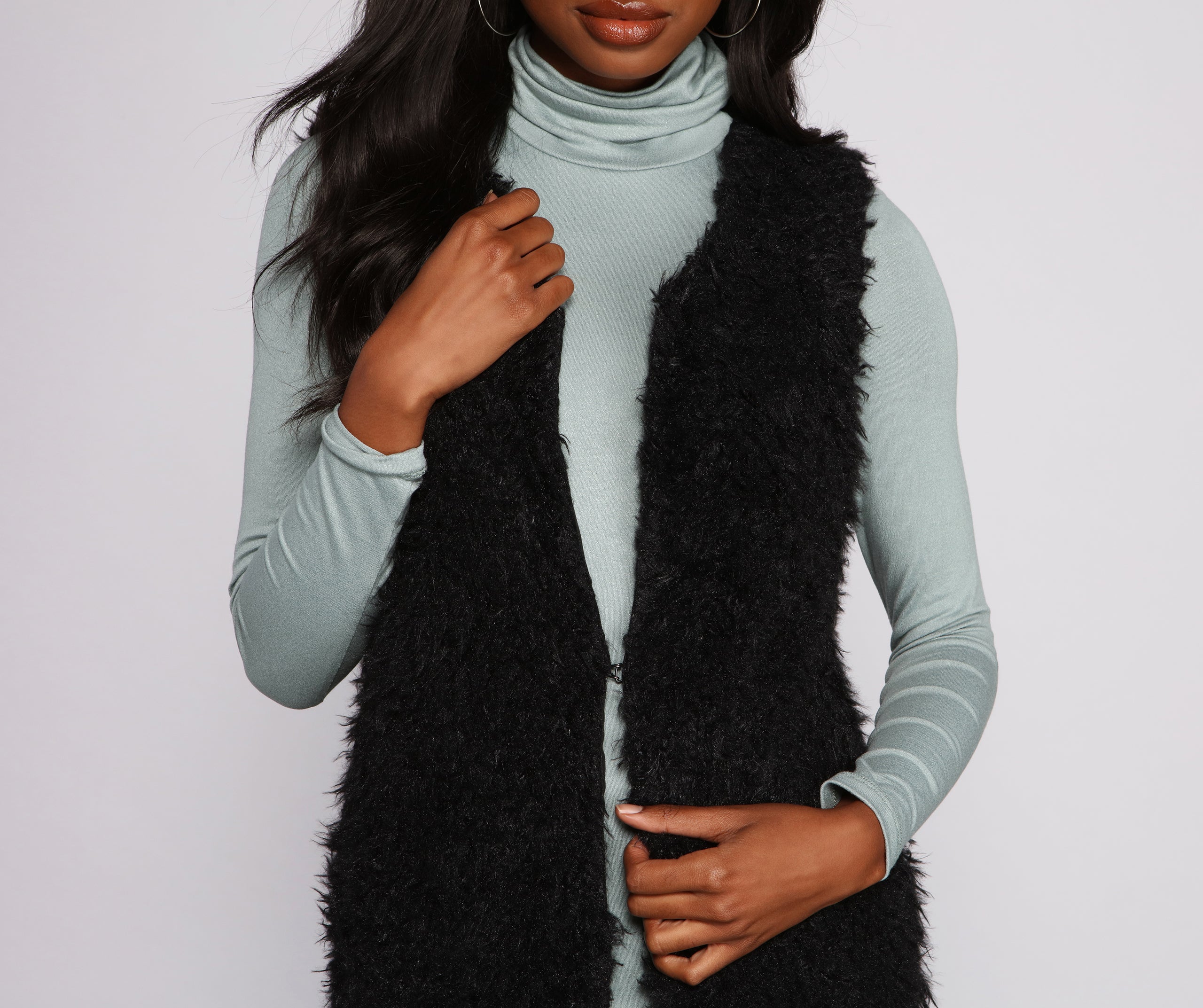 On Trend Faux Fur Vest