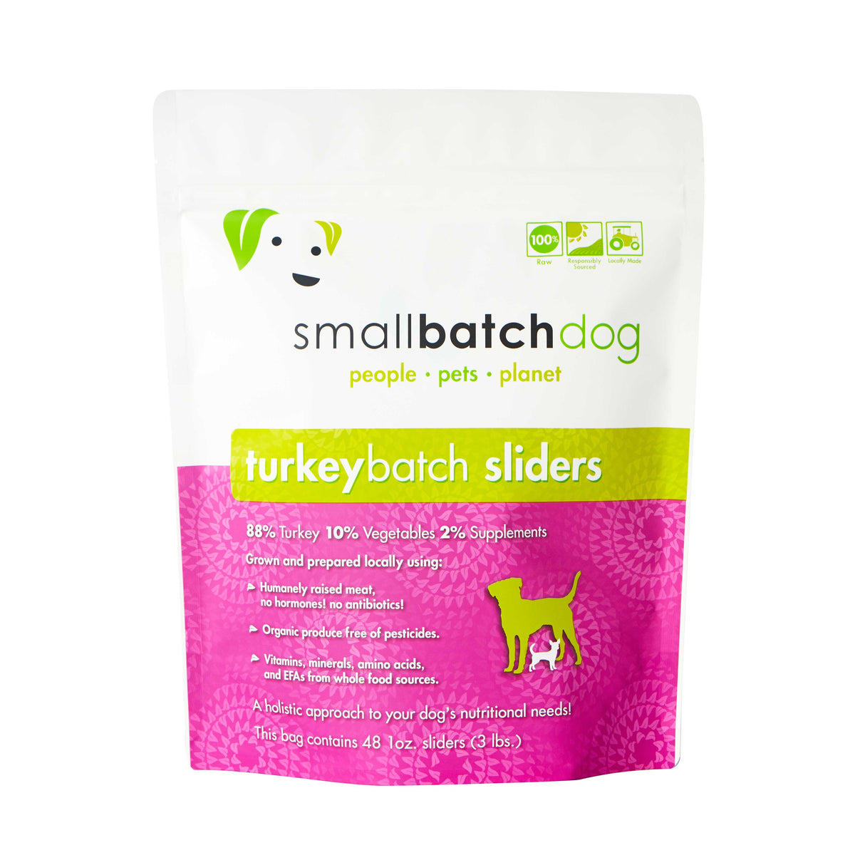 Turkey Batch Frozen Raw Dog Food