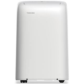 Toshiba 10000 BTU (7000 BTU DOE) 115-Volt Wi-Fi Portable Air Conditioner with Dehumidifier Mode and Remote for up to 300 sf RAC-PD1013CWRU