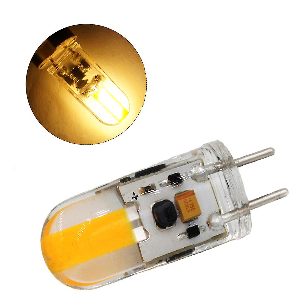 Gy6.35 Led Lamp Dc 12v Silicone Led Cob Light Bulb 3w Replace Halogen Lighting Warm White