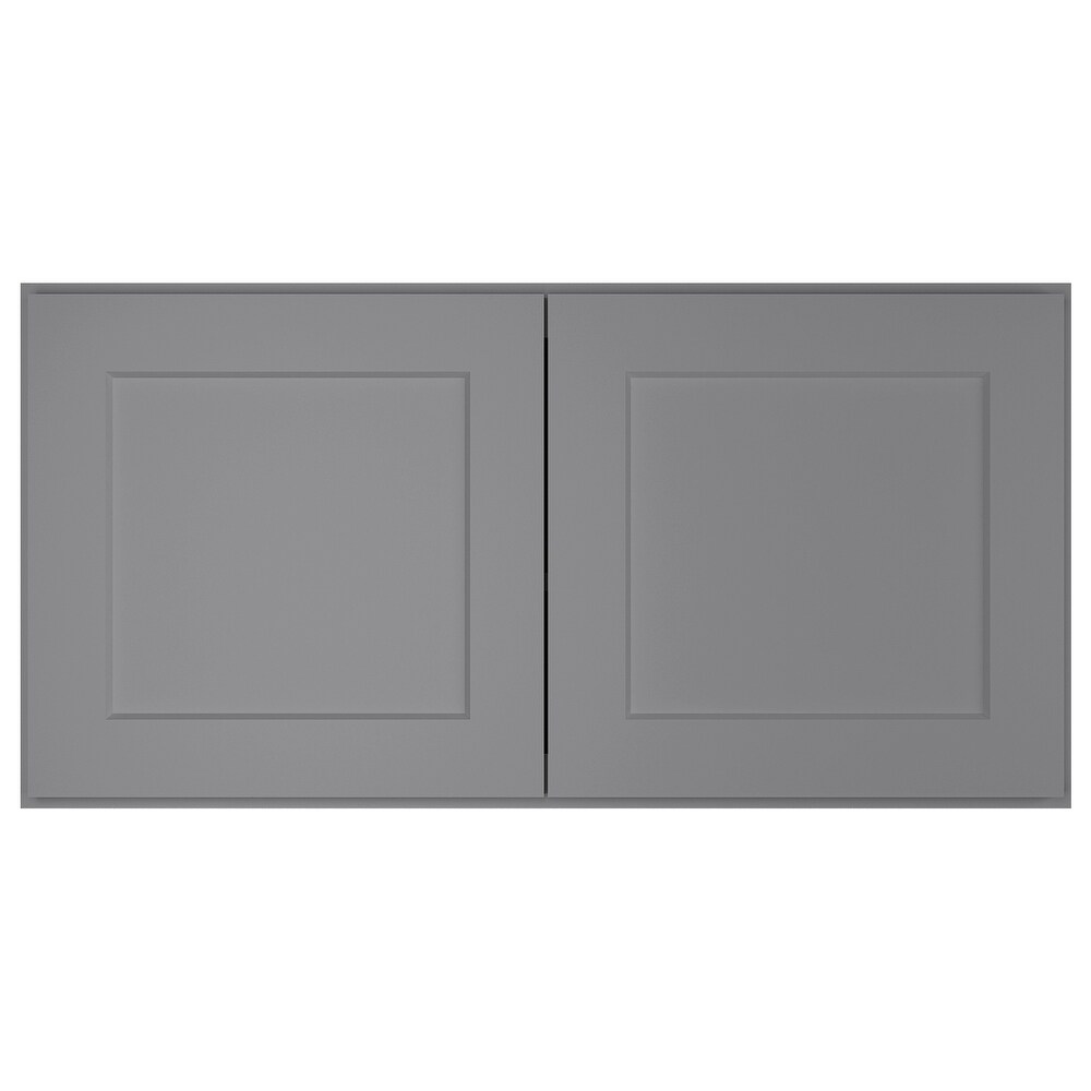 HOMLUX 2 Doors 36 in W X 24 in D X 18 in H in Plywood Wall Bridge Kitchen Cabinet