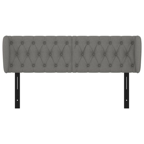 vidaXL Headboard with Ears Light Gray 40.6